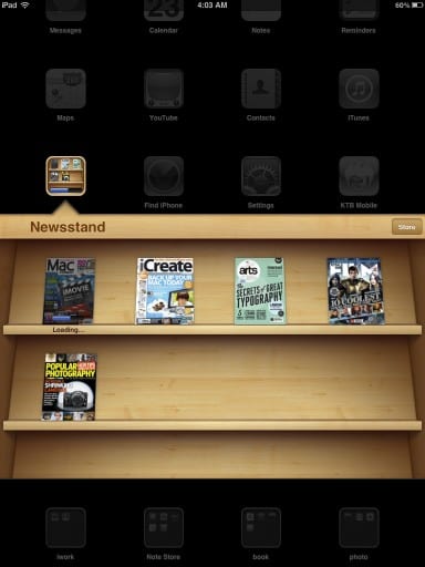 newsstand บน iOS 5 คือ? 20