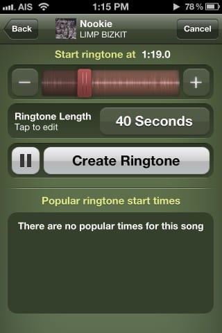 วิธีทำ Ringtone iphone ด้วย App Mobile 17 31
