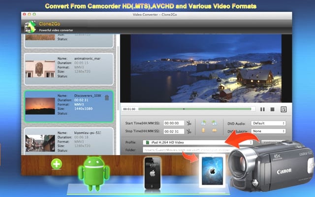 Video Converter- Clone2Go แจกฟรีครับ จาก 14.99us รีบเลย 9